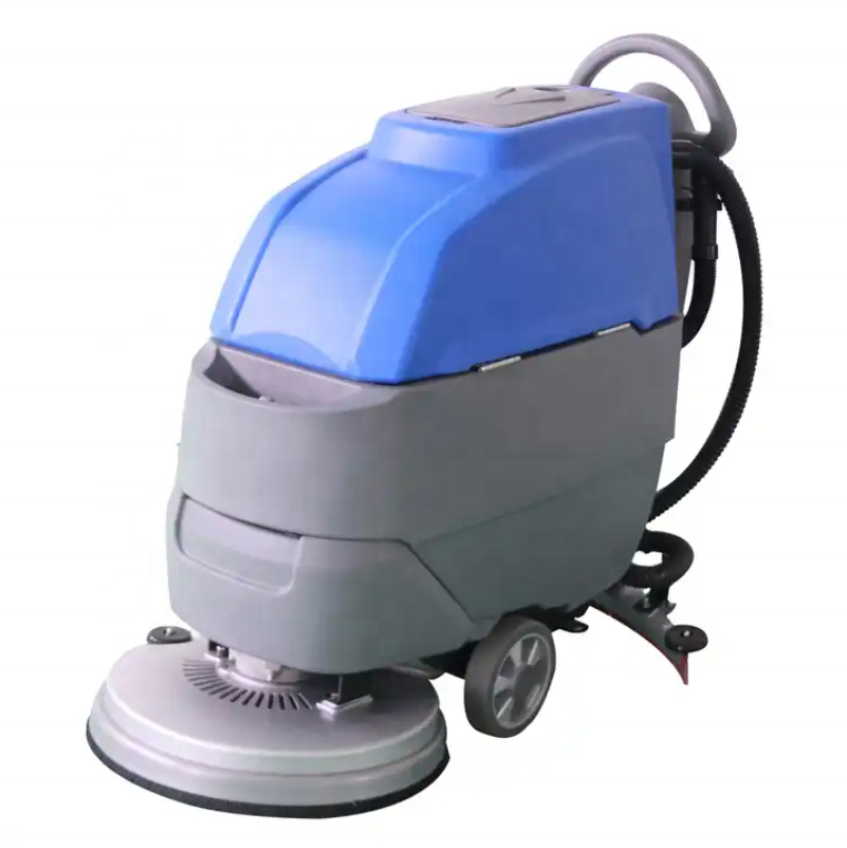 Hand propelled floor scrubber Factory workshop Shopping mall Hotel industrial and commercial cleaning suction and mopping