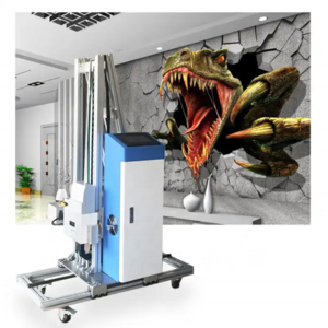 Chinese new brand high-quality 3D 5D wall painting machine printing 2.5 meter high background wall printing UV wall printer