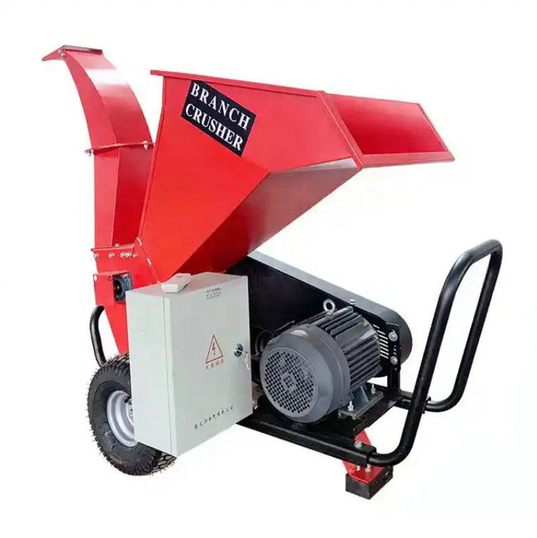 High quality forestry machinery, gasoline and diesel wood chippers, wood crushers for tree branches