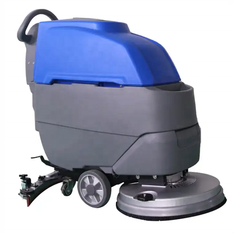 Hand propelled floor scrubber Factory workshop Shopping mall Hotel industrial and commercial cleaning suction and mopping