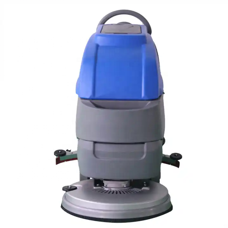 Hand propelled floor scrubber Factory workshop Shopping mall Hotel industrial and commercial cleaning suction and mopping