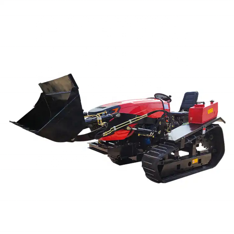 Water and drought dual purpose riding rotary tiller, grass returning mower, and cultivator Multifunctional tractor