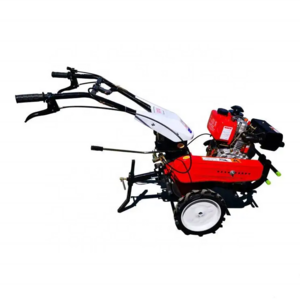 Agricultural small handheld rotary tiller, household diesel two wheel drive micro tiller, onion and ginger tiller