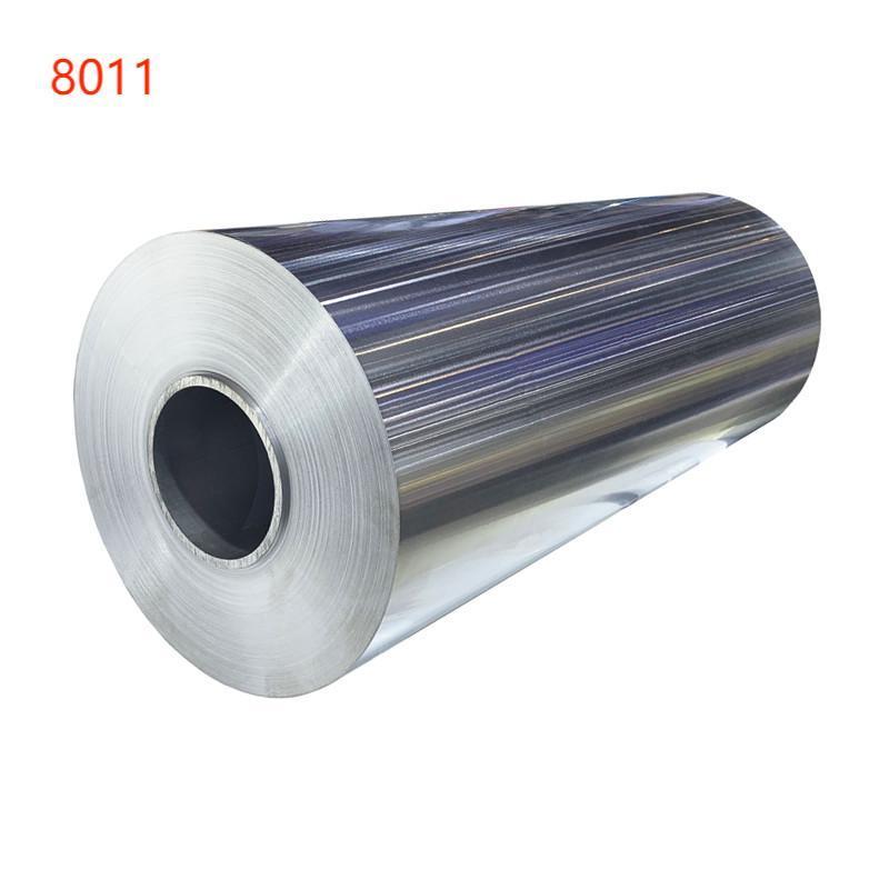 Jumbo Roll Coil Reel Aluminium Alloy Food Grade 8000 Series 8079 8021 8011 6-200Micron O H24 Aluminum Foil For Pharmaceutical