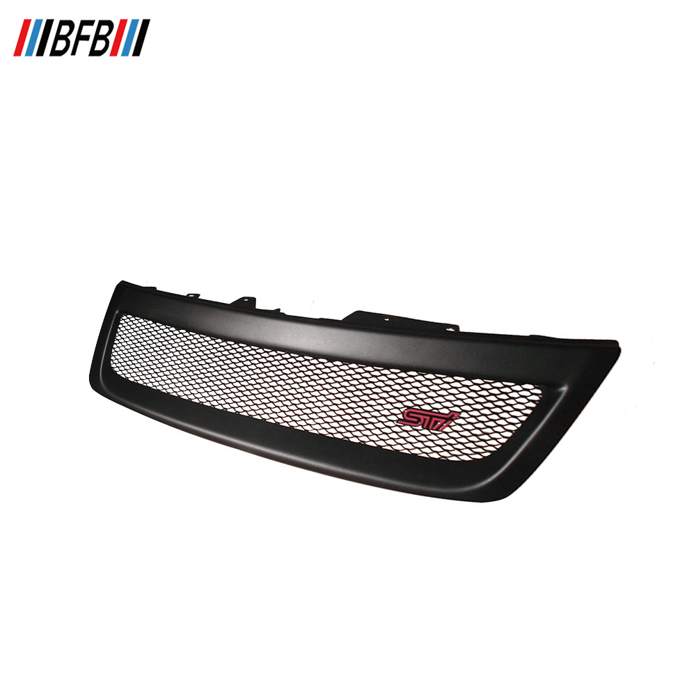 BFB Auto Front Bumper Grille ABS STI Matt Black Guard Car Grill For Subaru Forester 2009-2012