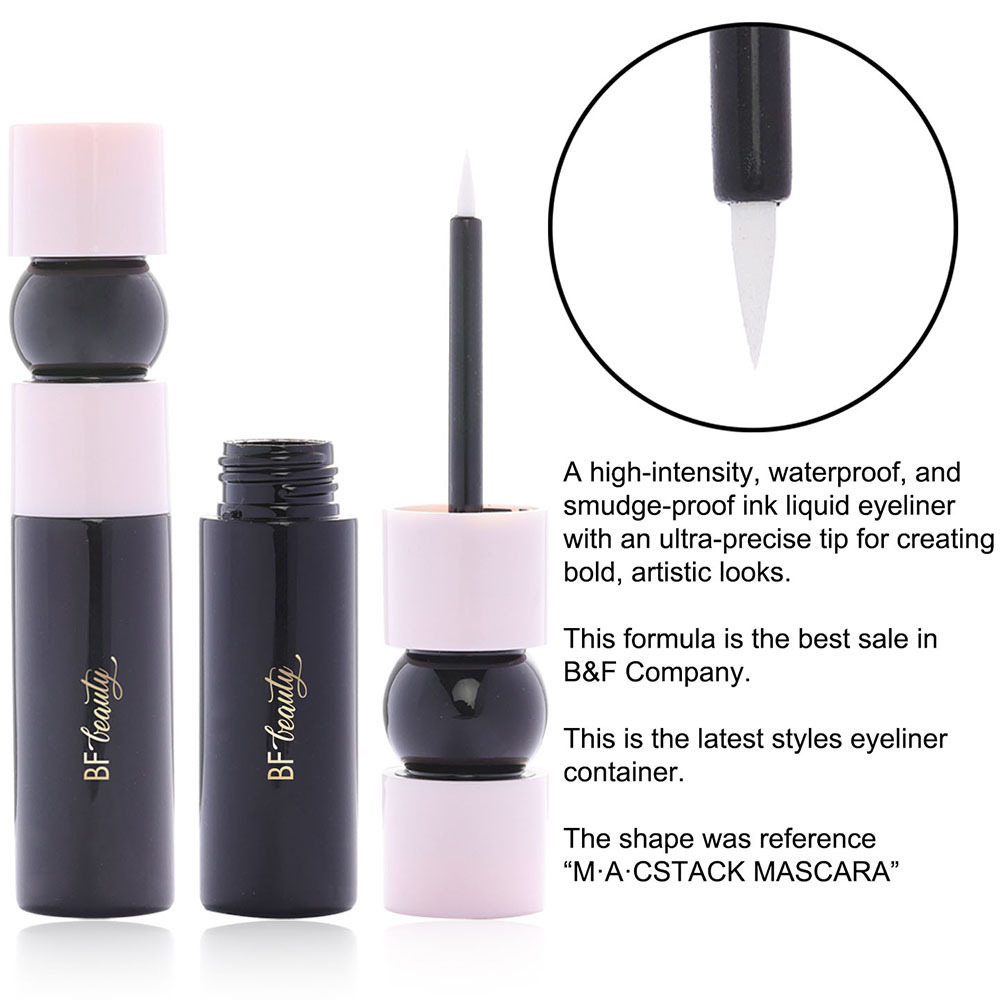 Premium Quality Black Water Proof Cream Gel Waterproof Eyeliner Liquid Manufacturing Logo Super Black Matte Gel Cream Eyeliner