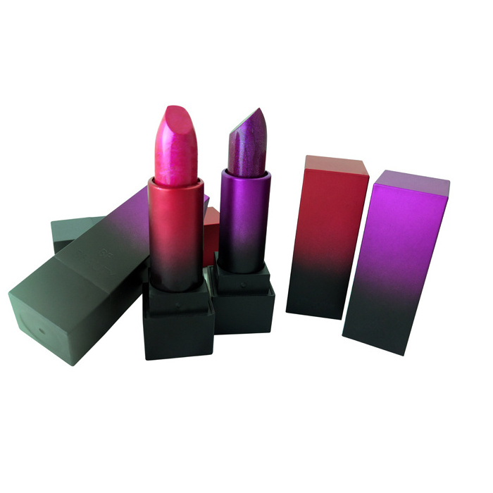 Custom Glitter Chinese ODM No Logo Make Your Own Christmas Natural Colour Lipstick