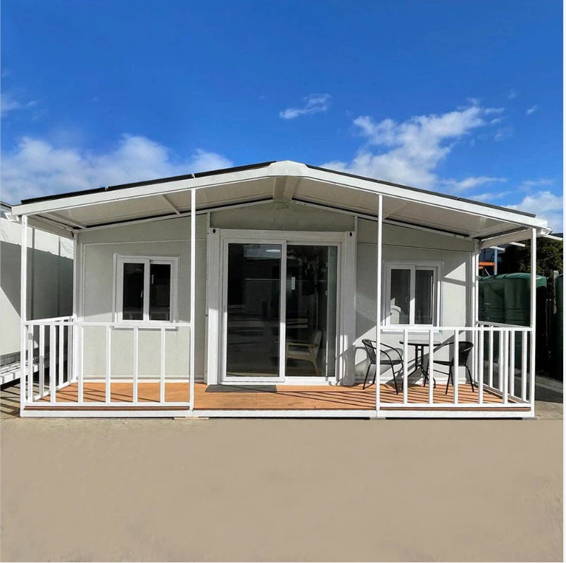 20ft expandable prefabricated houses light steel structure frame eps covering house with 3 bedrooms