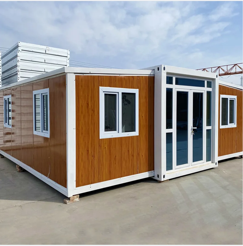 20ft expandable prefabricated houses light steel structure frame eps covering house with 3 bedrooms