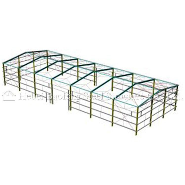 Low Cost Prefabricated Structural Steel Insulated Warehouse Buildings