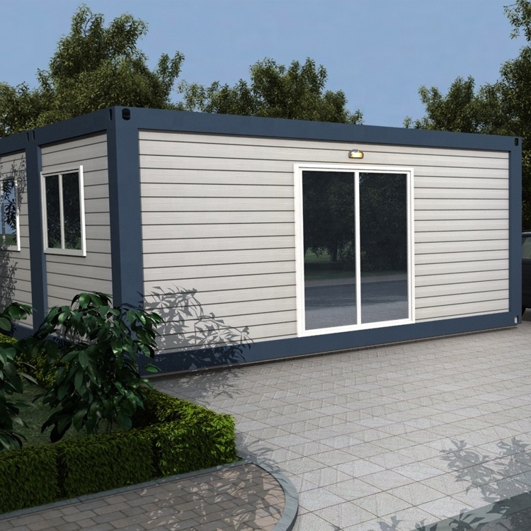 Popular Shipping Steel Structure frame  20ft 40ft Prefab Expandable Container House