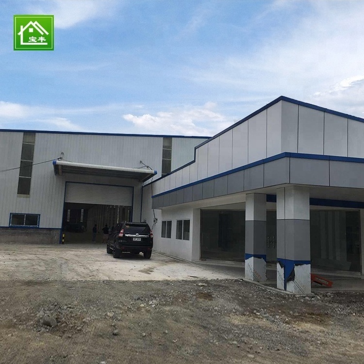 China Economic Large Span Plant Canopy Recycle Easy Assembly Prefabricated Portable Steel Structure Workshop