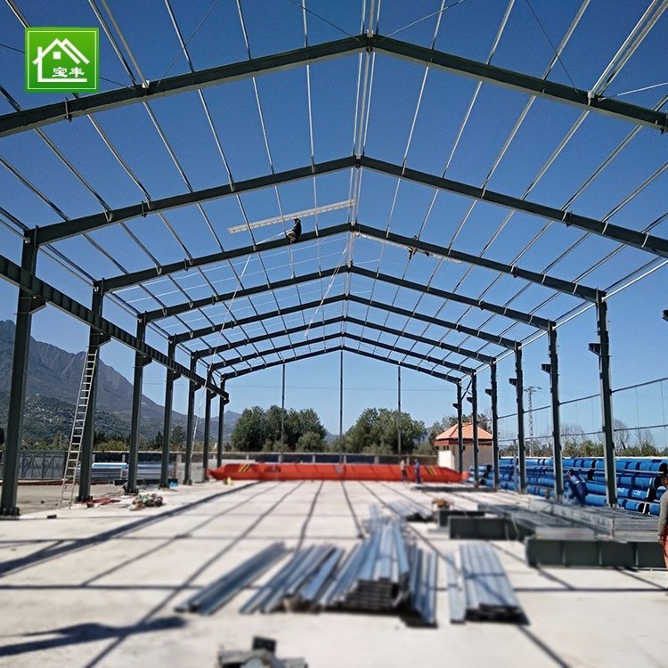 Low Cost Prefabricated Structural Steel Insulated Warehouse Buildings