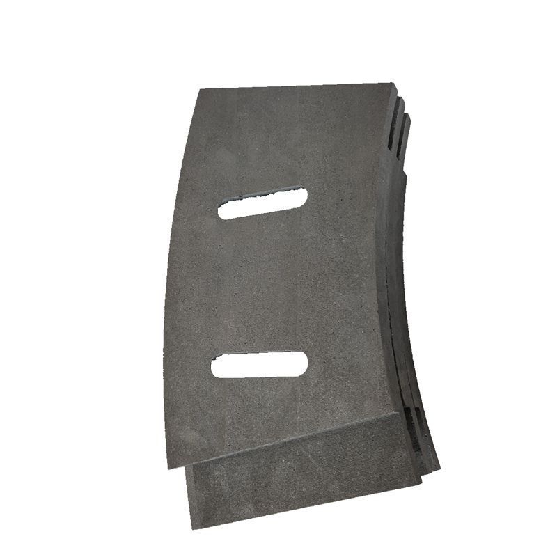 graphite lubrication sealing slide mold block brick for Rotary kiln furnace  Graphite seal for rotary dryer