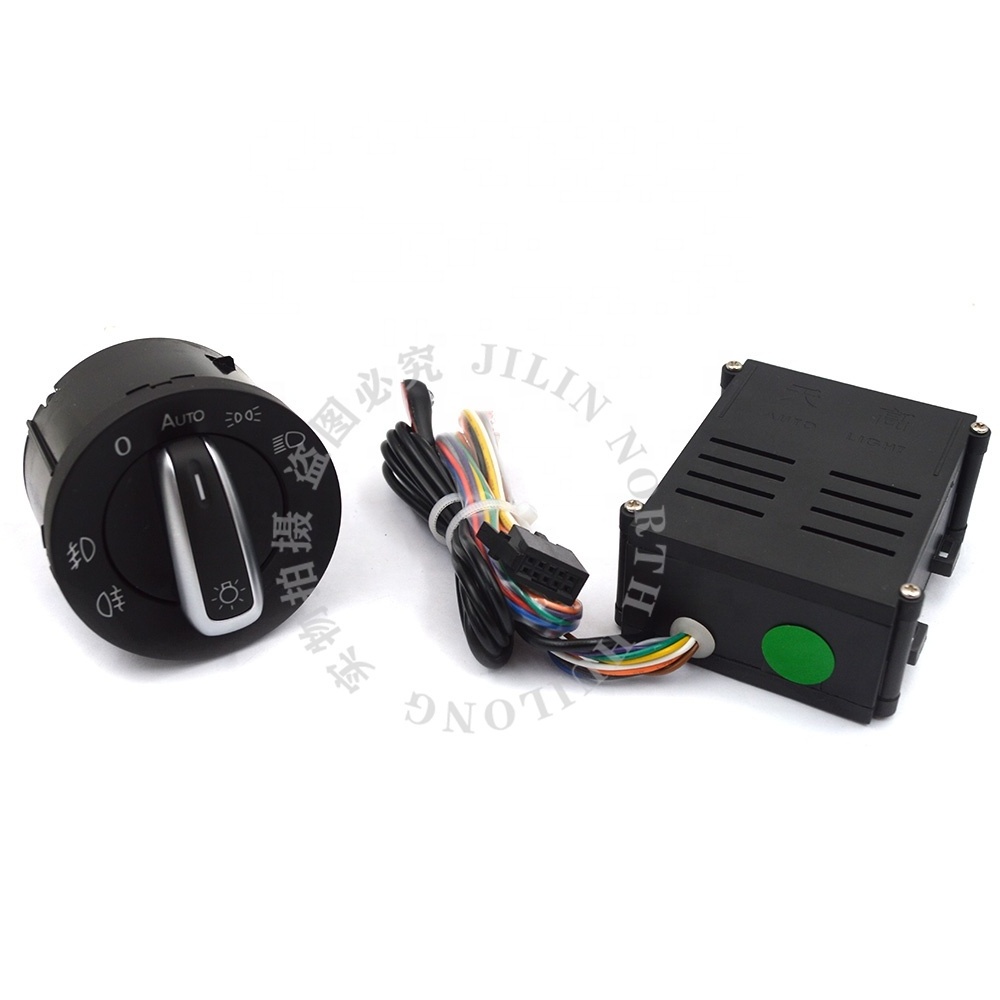 Auto headlight switch with external sensor module for VW polo 6R