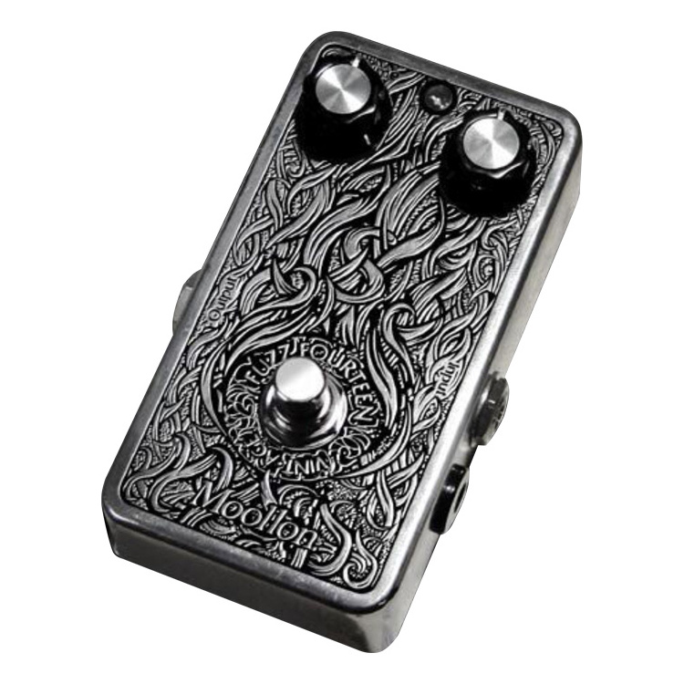 Custom aluminum metal enclosure case stomp box electronic guitar effect pedal stompbox