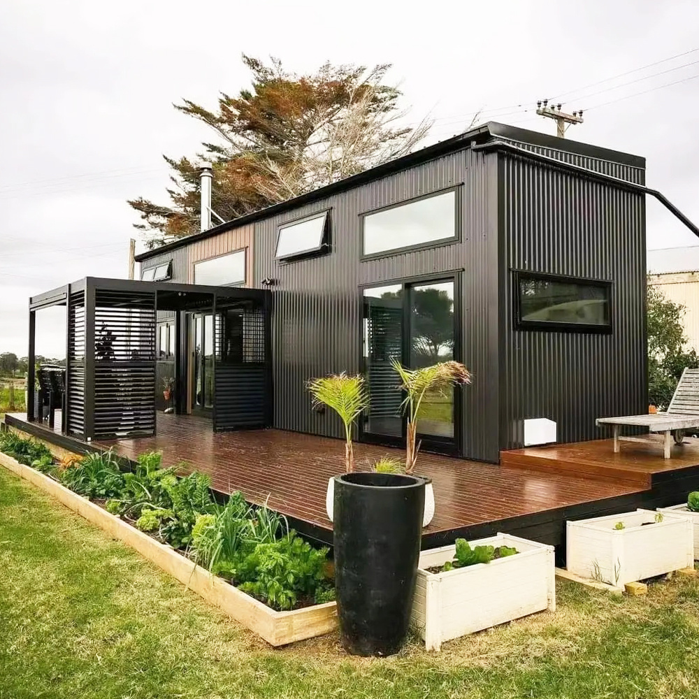 Complete 40ft Commercial Prefab Kitchen Container House 20ft Tiny Home for  Villa Made from Steel Shipping Container