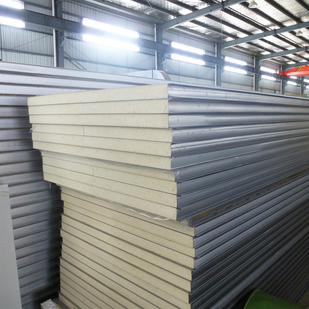 Sandwich Panel--EPS Fiber Cement Internal, External Wall Board paneles de aluminio para techos