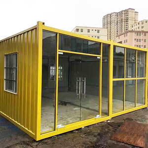 China direct sale price prefabricated movable container house convert shipping containers to houses