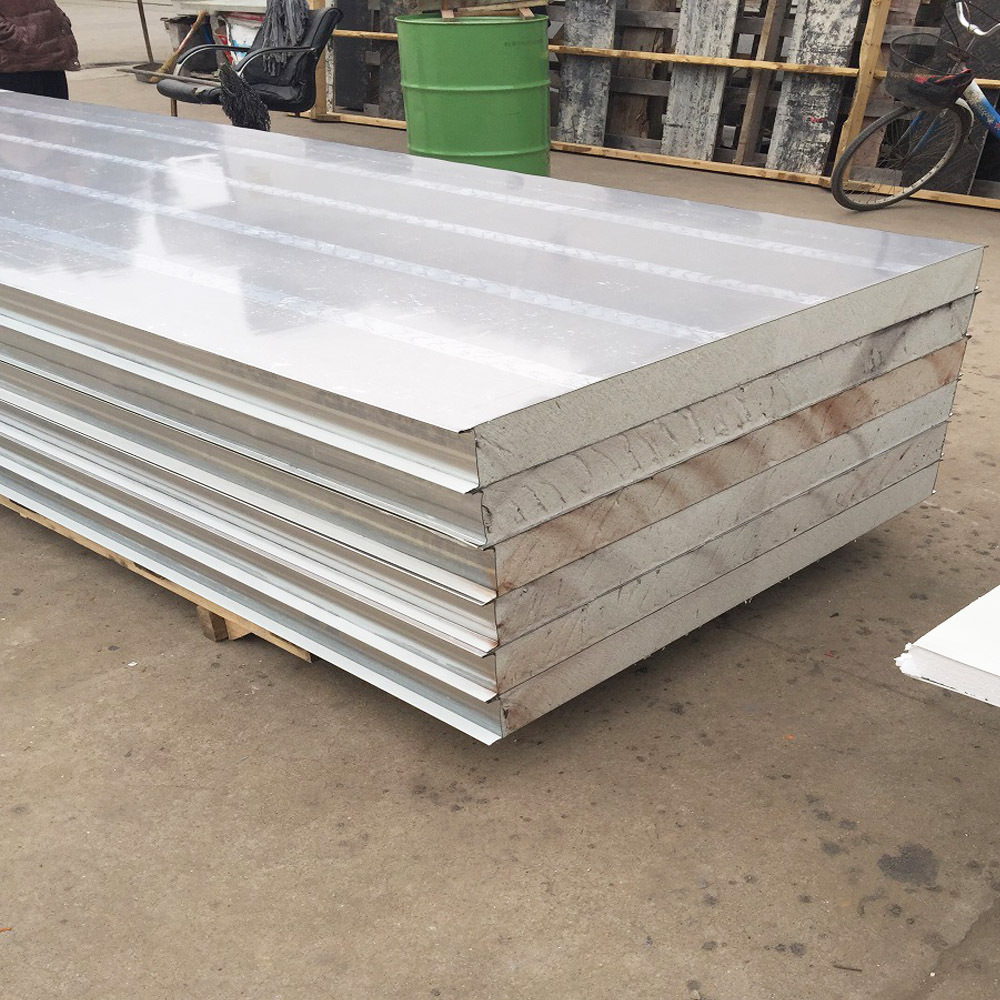 Sandwich Panel--EPS Fiber Cement Internal, External Wall Board paneles de aluminio para techos