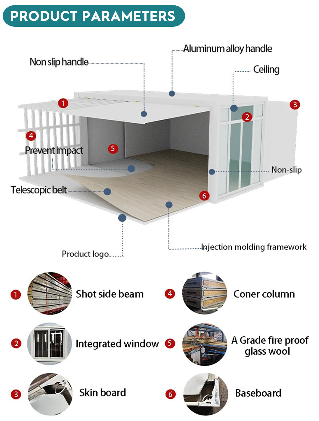 China direct sale price prefabricated movable container house convert shipping containers to houses