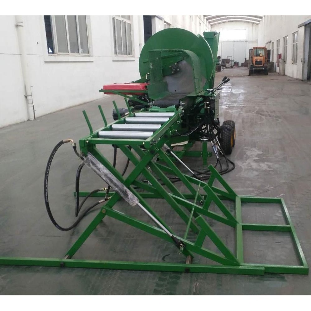 25hp 50 ton saw blade type diesel firewood processor log saw firewood splitter full hydraulic operate with all accessories