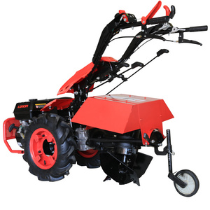 Diesel 9.0hp 2 wheel farm tractor two-wheel tractors walking tractors with swivel rotary plow model 732 CE approved for garden