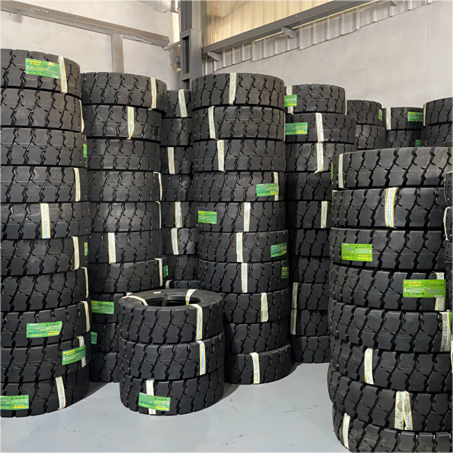 Good performance factory direct supply forklift  solid tire industrial Pneumatic Tires 6.50-10