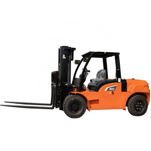 Worldwide hotsale  8 ton diesel forklift wildly used in logistics area multiple forklift attachment option with CE