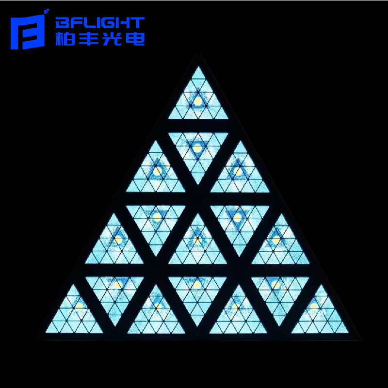 RGB 3in1 triangle LED hot sales 16*30W matrix dj lighting for stage led retro stage light