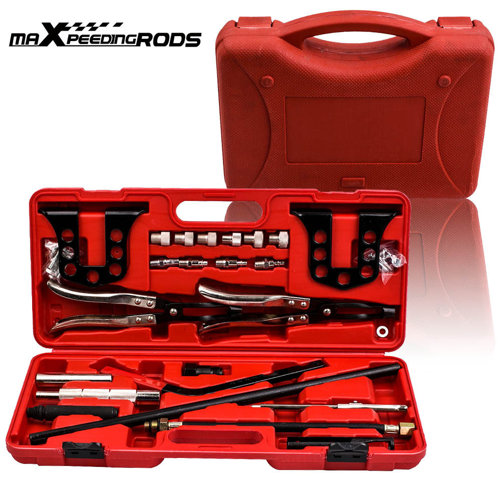 maXpeedingrods 23pcs Cylinder Head Valve Spring Compressor Stem Seal Installer Remover Tool Kit