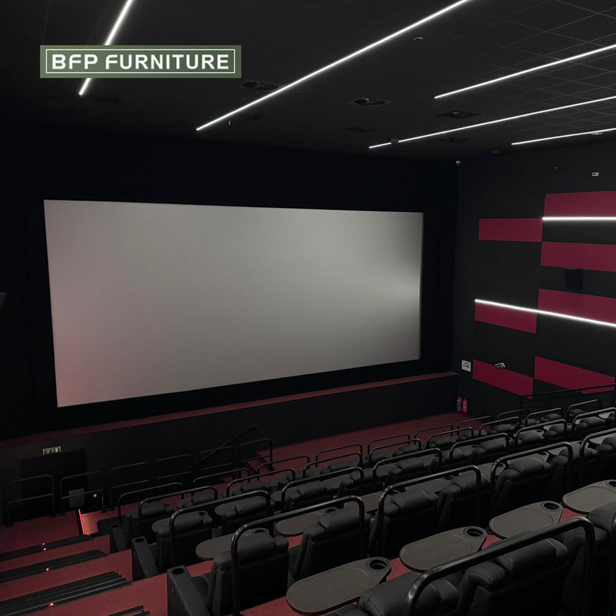 BFP Furniture Modern style sofa Home theater electric Recliner sofa set One stop Cinema furniture for commercial use