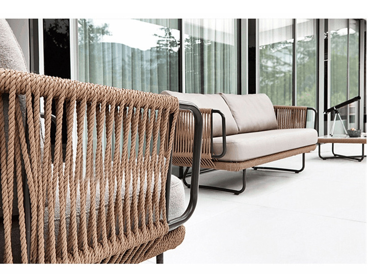 BFP One Stop Purchase High Quality Outdoor Rattan Furniture European Rattan Furniture Leisure Sofa Set Garden Furniture