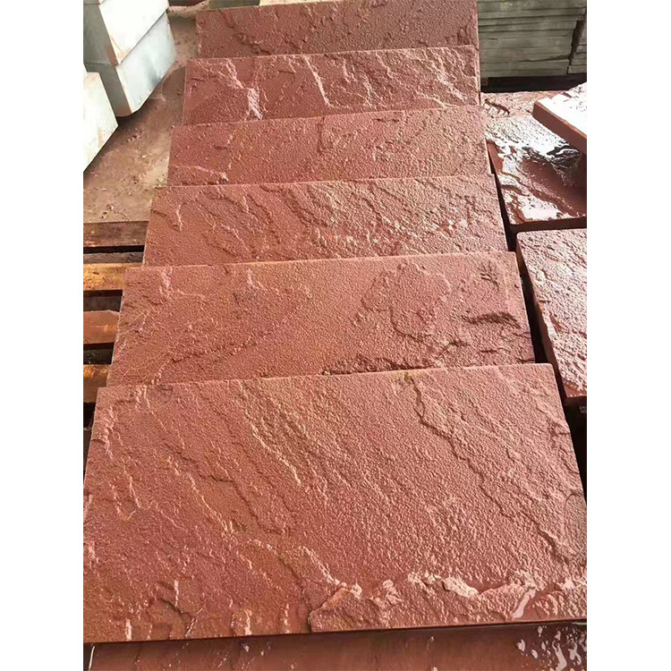 Factory Price Red Sandstone Blocks Exterior Wall Cladding