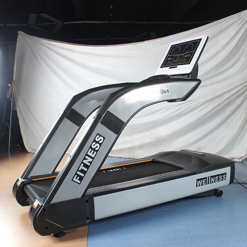 Guangdong Factory Gym Equipment Fitness Best Heavy Duty Treadmill 3hp-7hp AC Motor Running Machine Cardio Training