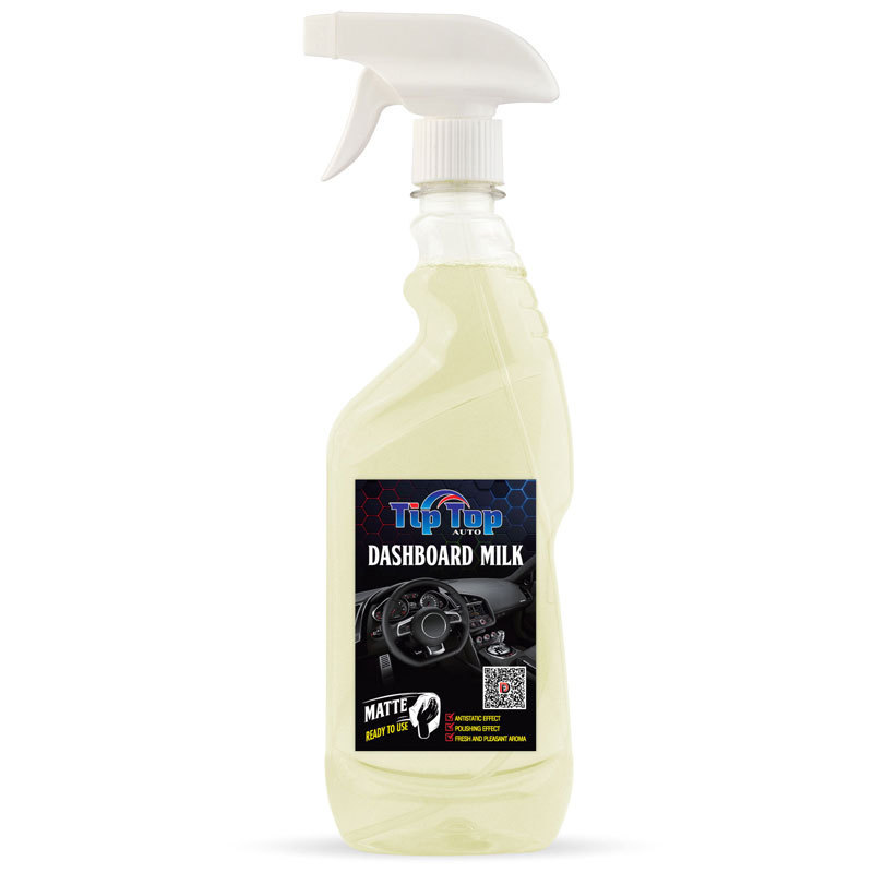 Dashboard Milk 500 ml Shine OEM Antistatic Dashboard Maintenance Cleaning Polishing Liquid Interior Detailing Car Care Products