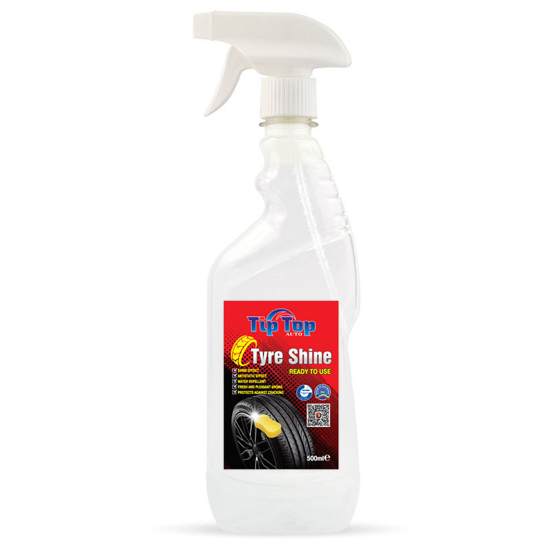 Tyre Shine Spray 5 L OEM Wheel Gloss Water Based Car Wash Tire Wax Tyre Polish Car Care Products Factory Price Customized