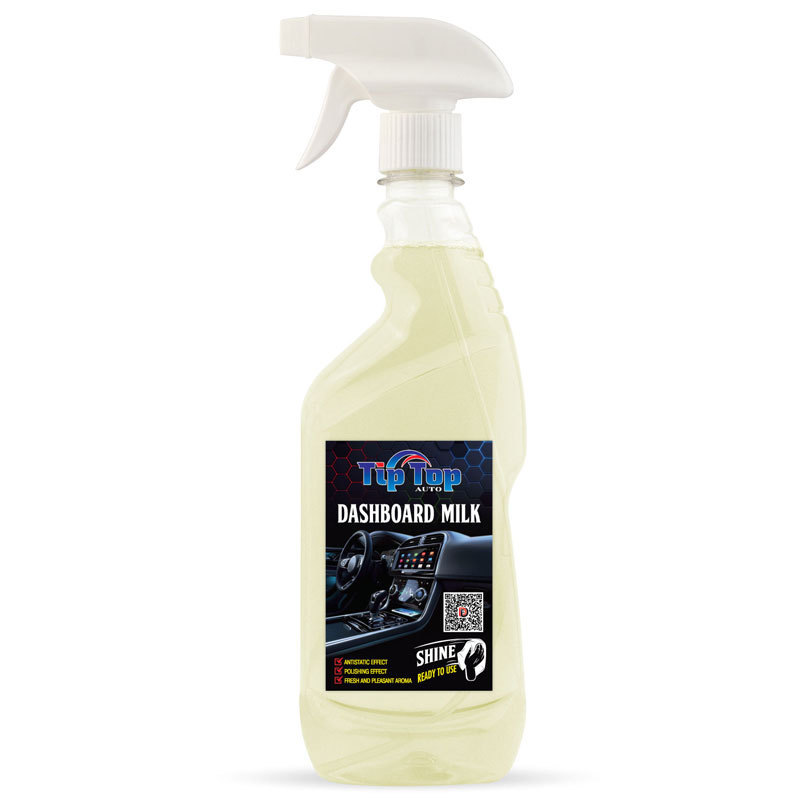 Dashboard Milk 500 ml Shine OEM Antistatic Dashboard Maintenance Cleaning Polishing Liquid Interior Detailing Car Care Products