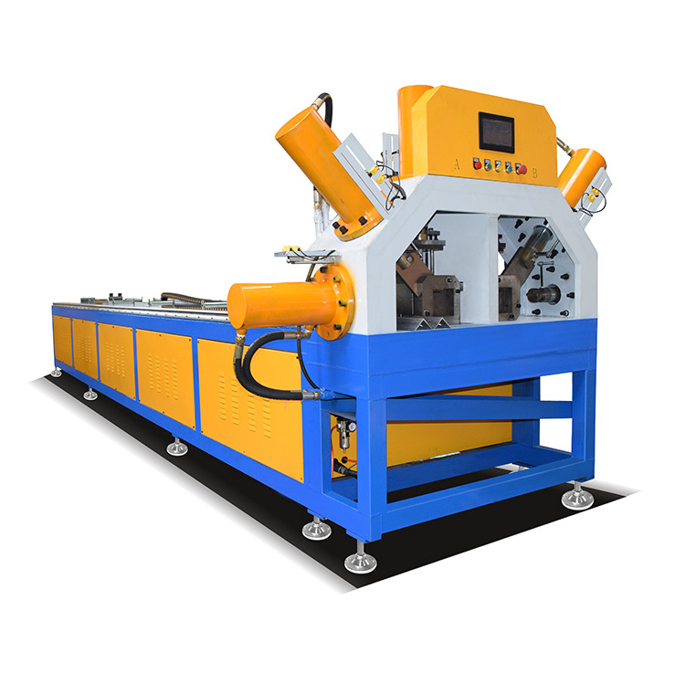 square tube punching machine High efficiency Steel Auto cutoff device Angle steel punching machine