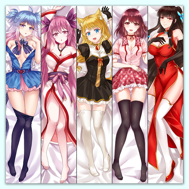 Vograce Best Custom Cute Naked Nude Anime Pillow Soft Dakimakura Body Pillow