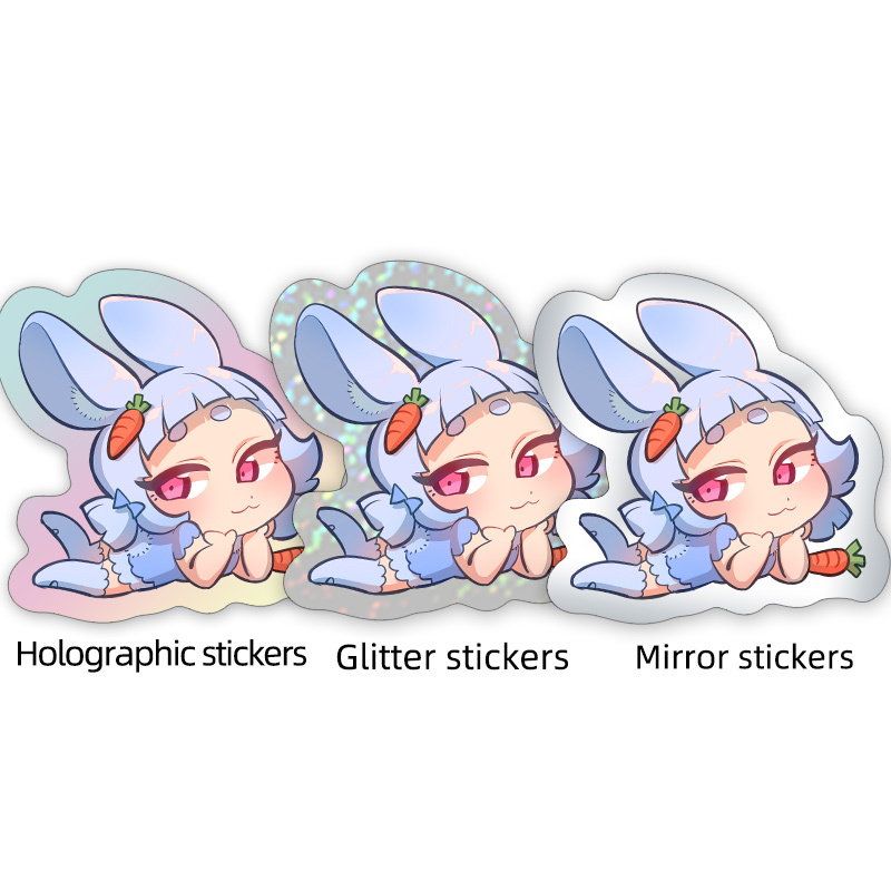 Vograce Custom Stickers Romantic Art Boxed Stickers Anime Aesthetic Decoration Kawaii Stationery Cute Vinyl Sticker Brand