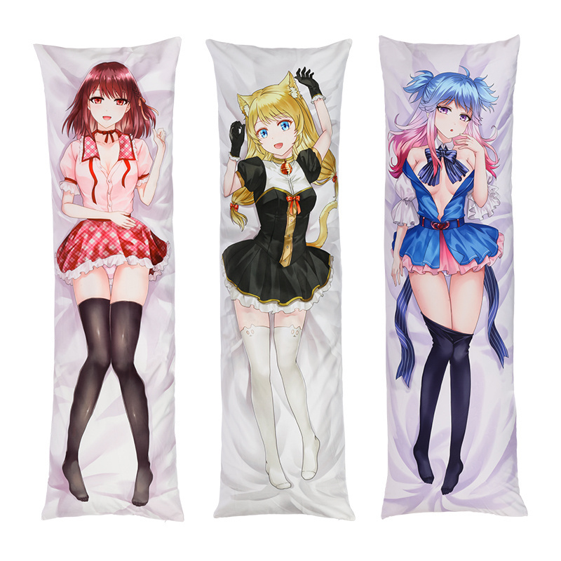 Vograce Custom Printed Sexy Anime Xxx Sex Pillow Kawaii Anime Stuffed Toy Dakimakura Body Pillow