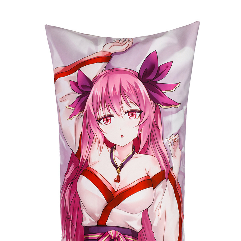 Vograce Custom Sexy Naked Anime Girl Adult Body Pillow Covers Life Size Plush Dakimakura Body Pillow