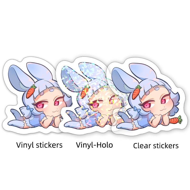 Vograce Custom Stickers Romantic Art Boxed Stickers Anime Aesthetic Decoration Kawaii Stationery Cute Vinyl Sticker Brand