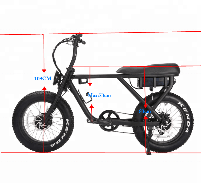 EU US warehouse New Model High Quality 48V 20Ah Electric Bicycle 20 inch Fat E-bike Electric Fat Tire Bike