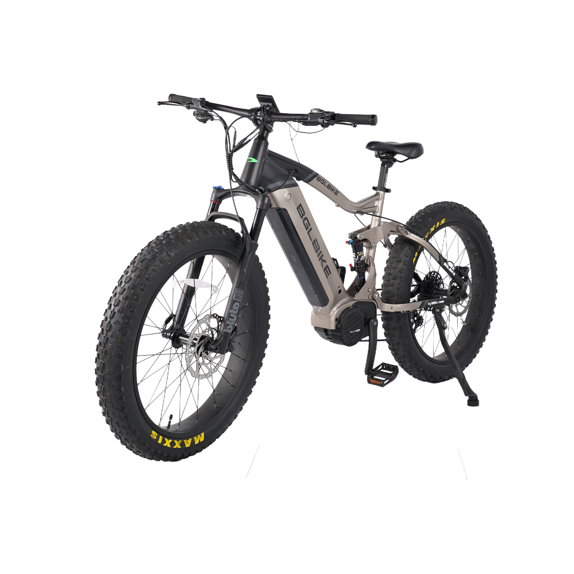 2024 New style 20*4.0 Fat Tire E Bike MTB Electric Bike 750W Bafang Carbon Fiber Central Motor Electric Soft Tail Mountain Bike