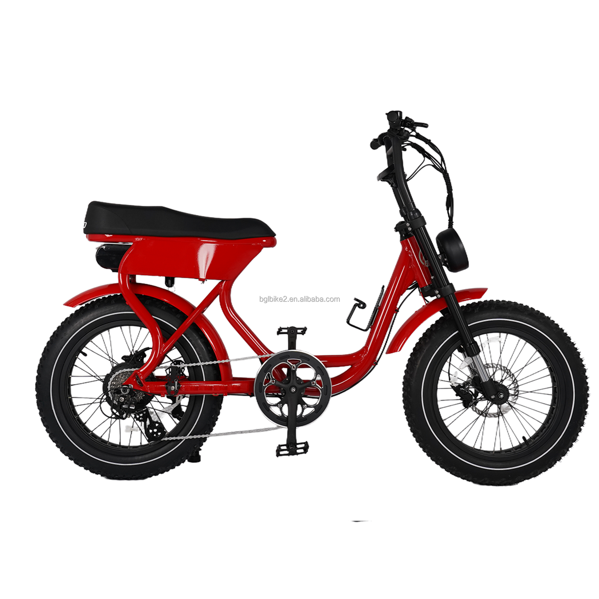 20 Full Suspension Fat Tire eBike 250W Motor Electric Mountain Bike 48V Battery 15Ah 20x4.0 Wheel Adventure Cycling