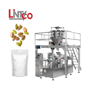 LINTYCO multi-function BenGang pistachion biscuit sachet food packing machinery sealing machines wrapping machines factory