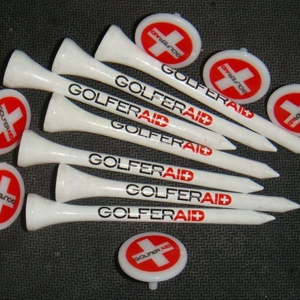 printed bamboo golf tees