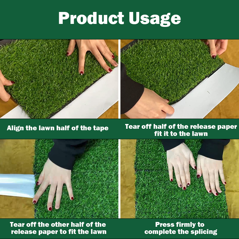 Outdoor Garden Synthetic Lawn turf joining tape Artificial grass seaming tape